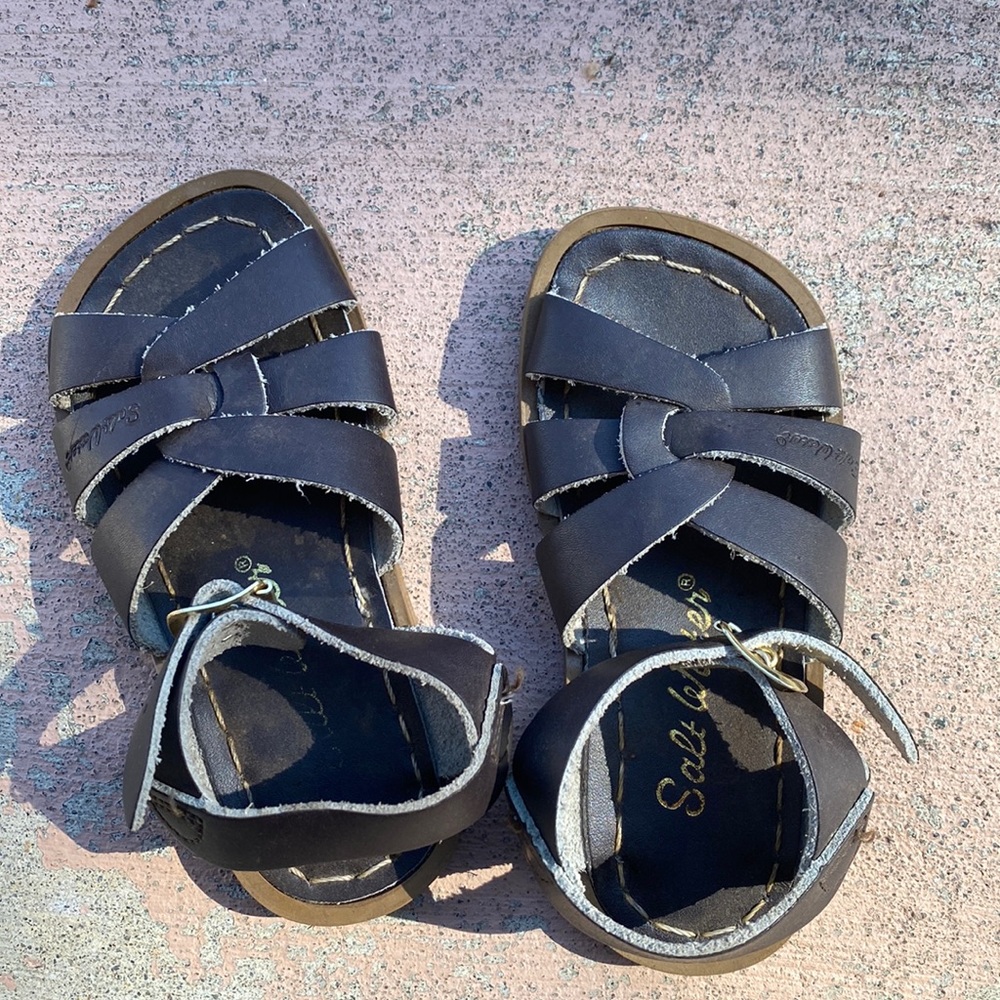 Original Salt Water Kid Sandals Brown